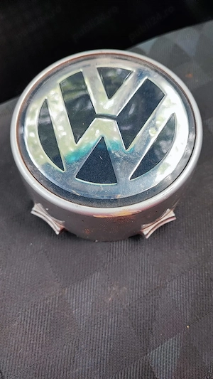 Capace centrale janta VW originale (set 2 buc) - stare bună - imagine 2