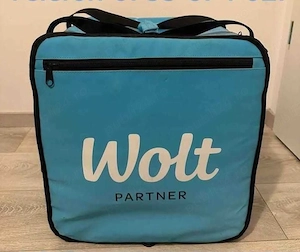 Geantă Wolt termoizolantă  Wolt ! 125 lei