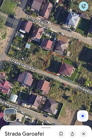 Teren intravilan construibil 511mp Măgurele-Cartier Florilor, Str.Garoafei, utilitati