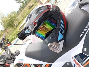 ATV Mini Rocket 140cc 4T semi-automat portocaliu,3+1  casca inclusă   - imagine 5