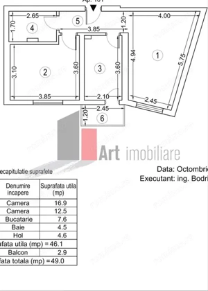 Vanzare apartament 2 camere Politehnica-Grozavesti - imagine 7