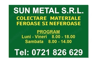 Colectam deseuri feroase si neferoase! 