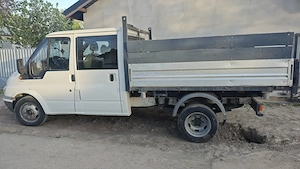Ford Transit 2.4 Diesel   Basculabil 3 părți   Cabină dublă