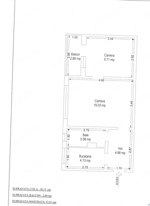 Apartament cu 2 camere în zona Iosefin aproape de Piata Iosefin - imagine 4