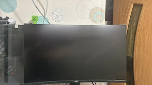 Vand monitor Dell, curbat. 