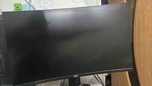 Vand monitor Dell, curbat. 