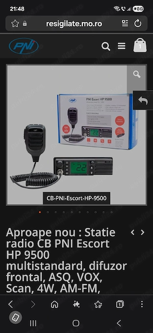 statie radio cb pni escort hp 9500