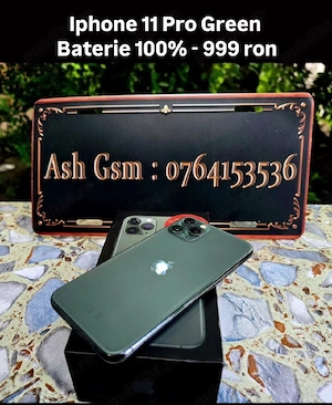 Iphone 11 Pro green, baterie 100%