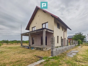 Casă la roșu cu etaj și 500 mp teren în Sântana - imagine 2