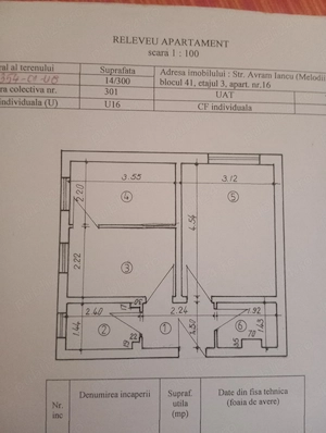 Vanzare apartament cu 3 camere - imagine 2