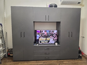 Set Mobilier pentru living, Meblast, Nesto, 380 cm x 240 cm x 54 cm, P