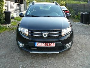 Dacia Sandero STEPWAY 1,5 dci 90CP, an 2015,    CarVertical curat     RAR efectuat - imagine 2