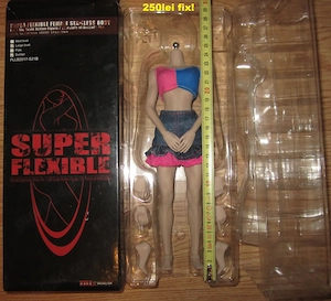 Action Figure Doll Figurina Papusa articulata Super Flex Silicon