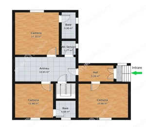 Casa individuala 3 camere garaj si teren 200 mp Calea Dumbravii Sibiu - imagine 9