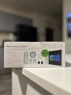 Sistem de alarmă wireless PNI SafeHouse HS650