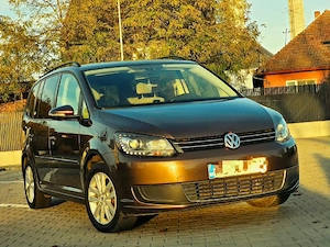 VOLKSWAGEN TOURAN   7 locuri 2.0 Disel BI-xenon climatronic pilot automat - imagine 2