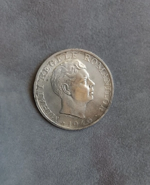Moneda argint 25000 lei 1946 - Mihai I rege