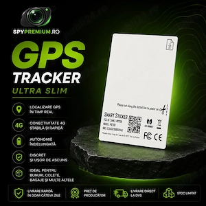GPS Tracker Ultra Slim - 55 lei!