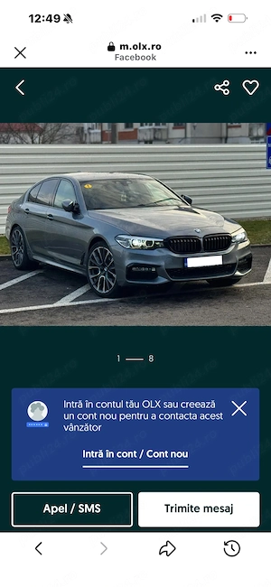 vand bmw 530 an 2018 mai multe detali in privat 
