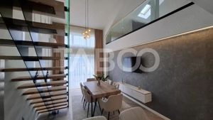 Penthouse lux ultrafinisat dotat si mobilat 2 nivele 131 mp si terasa - imagine 19