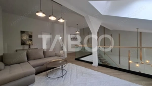 Penthouse lux ultrafinisat dotat si mobilat 2 nivele 131 mp si terasa - imagine 15