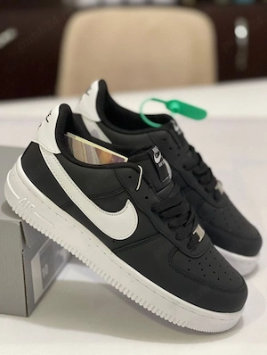 Adidasi Nike Air Force Black & White