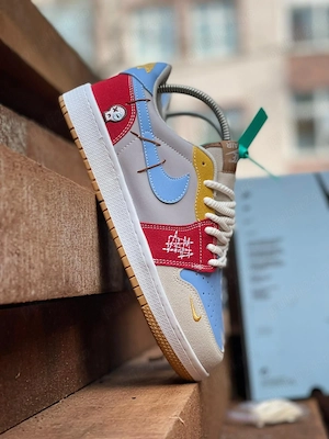 Nike Air Jordan 1 low 07 White Blanc