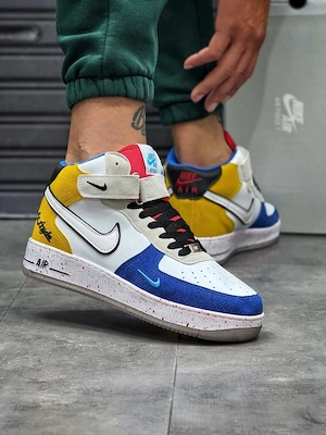 Nike AF1 Mid '07 Los Angeles Brilliant