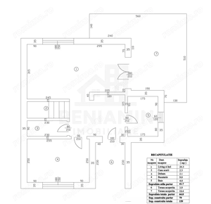 Casa P+1 Living-Bucatarie-3 Dormitoare-Toate utilitatile-Disponibila - imagine 10