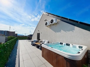 Penthouse exclusivist cu terasa de 85 mp, jacuzzi privat si independenta energetica – Prima inchirie - imagine 5