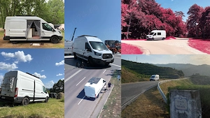Campervan Ford Transit L2H2 2016: Conversie completă, 100% off-grid