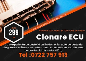 Clonare calculatoare motor ECU  TCU