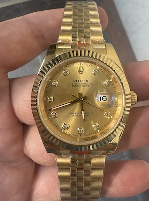 Rolex Datejust 41 mm Automatic Japonez CITIZEN MIYOTA 8215 Replica Clona 1 la 1 1:1 Jubilee GOLD