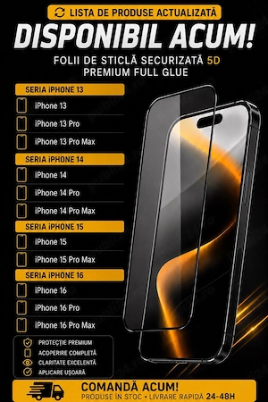 Folii Iphone de sticla 