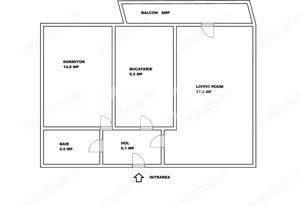 Apartament cu 2 camere 63 mp utili pe Mihai Viteazul din Sibiu - imagine 4
