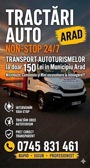 Tractari, Depanari si Transport Auto Non Stop