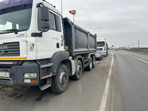 Vând două 8x4 man tga 