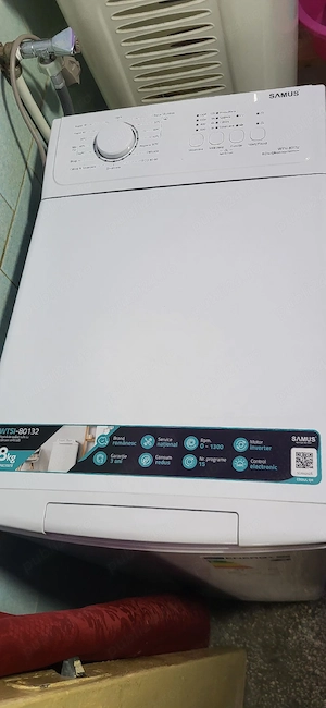 Masina De Spalat Verticala Samus 8kg