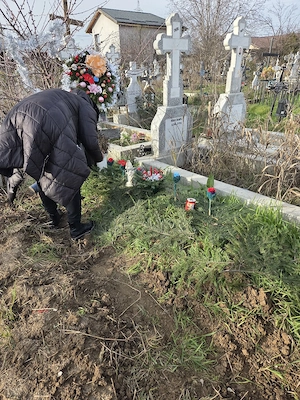 Loc de veci situat in Cimitirul Sf Gheorghe  din comuna  Pantelimon