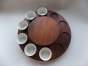 Platou rotativ centru masa Villeroy & Boch mid century Danish