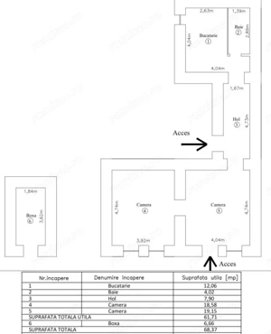 Oportunitate - Apartament 62 mp - Zona Fabric - Comision 0% - imagine 3