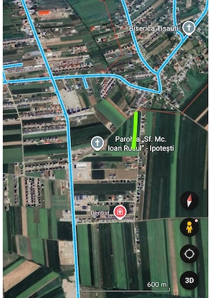 Vand sau schimb cu apartament Teren Intravilan - Tisauti, comuna Ipotesti, Suceava - imagine 2
