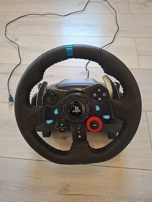 Pachet Logitech G29 (Volan + Pedale) + Suport Stand Metalic Huzaro   Ca nou
