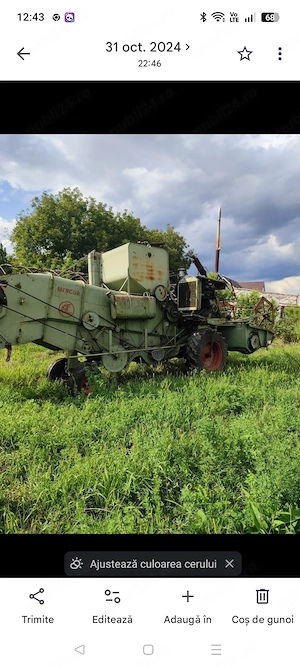 combină de secerat Claas - imagine 4