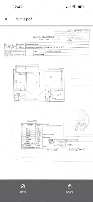 Vanzare 2 Camere Dinicu Golescu 31 Bloc Reabilitat - imagine 6