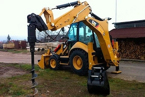 Foreza hidraulica pt buldo, foreza pt buldoexcavator, foreza pt. excavator, burghiu pt miniexcavator