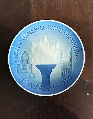 Farfurie decorativa Jocurile Olimpice de vară 1976 Montreal