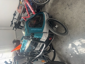 Remorcă bicicletă Qeridoo Sportrex 1 (1 copil)     - imagine 3