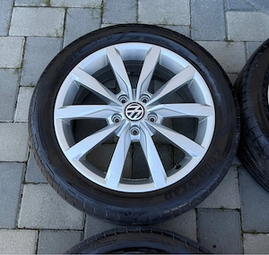 Roti vara VW Golf 7 jante 17 5x112 anvelope 225 45 17 - imagine 2