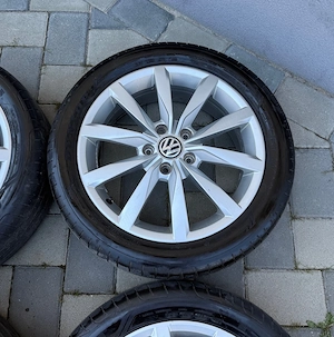 Roti vara VW Golf 7 jante 17 5x112 anvelope 225 45 17 - imagine 5